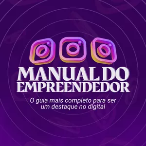 Imagem de capa para o Ebook Manual do empreendedor: o guia mais completo para ser um destaque no digital