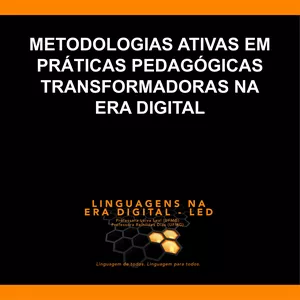 Imagem de capa para o Curso online Curso: Metodologias ativas em práticas pedagógicas transformadoras na era digital