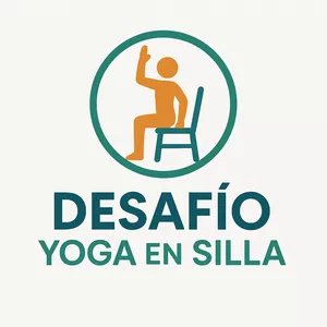 Imagen de portada para Ebook Desafío de Yoga en Silla – 28 Días