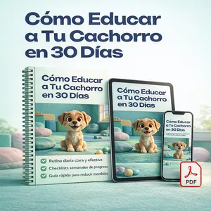 Imagen de portada para Ebook Cómo Educar a Tu Cachorro en 30 Días