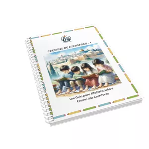 Imagem do curso CURSO DE ALFABETIZAÇÃO E ENSINO DAS ESCRITURAS - atividades em PDF para imprimir