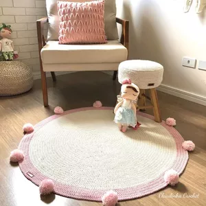 Imagem de capa para o Curso online Tapete Redondo Perfeito - Emenda Imperceptível