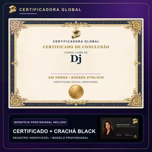 Imagem do curso 🔥 BOLSA 100% [APLICADA] - [MATRÍCULA] CURSO DE FORMAÇÃO EM DJ - ACESSO VITALÍCIO - CRACHÁ BLACK + REGISTRO - CASHBACK R$ 25 - BÔNUS APOSTILA EXTRA - CG