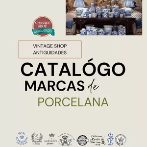 Imagem de capa para o Ebook Catálogo principais marcas de porcelana 