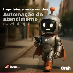 Imagem de capa para o Curso online Oreh – Seu Atendimento com IA no WhatsApp