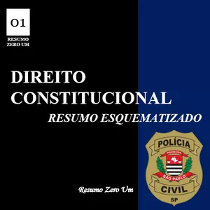 Imagem de capa para o Ebook Direito Constitucional para Investigador de Polícia PC/SP