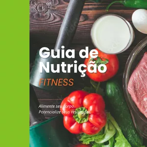 Imagem de capa para o Ebook Guia de Nutrição Fitness