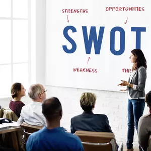 Imagem de capa para o Ebook Análise SWOT