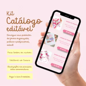 Imagem de capa para o Curso online KIT CATÁLOGO EDITÁVEL