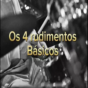 Imagem de capa para o Curso online Os 4 rudimentos básicos da bateria 