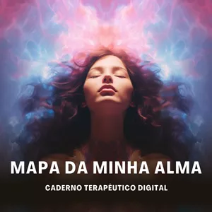 Imagem de capa para o Ebook MAPA DA MINHA ALMA - Caderno Terapêutico Digital