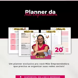 Imagem de capa para o Ebook Planner da Mãe Empreendedora