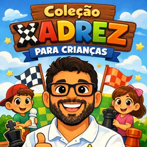 Imagem de capa para o Ebook Coleção Xadrez para Crianças 