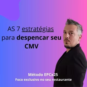 Imagem do curso AS 7 estratégias para despencar o CMV do seu Restaurate