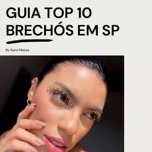Imagem de capa para o Ebook TOP 10 BRECHÓS EM SÃO PAULO 