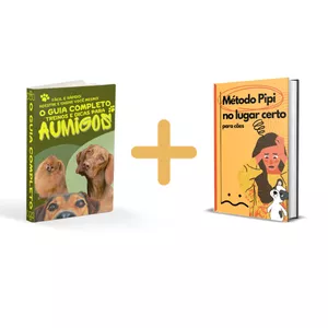 Imagem de capa para o Ebook O Guia Completo: Dicas e Técnicas para Aumigos + Método Pipi no lugar certo (Para cães)