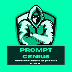 Imagen de portada para Ebook ¡Prompt Genius! Maximiza tu experiencia con prompts en el chat GPT
