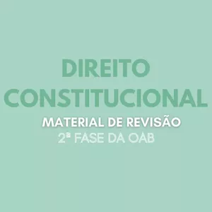 Imagem de capa para o Ebook Material de Revisão - Constitucional 