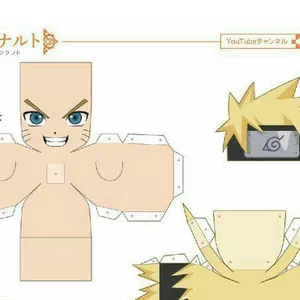 Imagen de portada para Ebook Plantilla de Naruto 