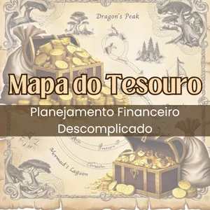 Imagem de capa para o Ebook Mapa do Tesouro: Planejamento Financeiro Descomplicado