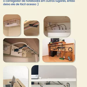 Imagem de capa para o Ebook Acessórios para organizar o seu setup Home Ofice