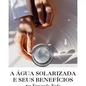 Imagem de capa para o Ebook AGUA SOLARIZADA E SEUS BENEFICIOS