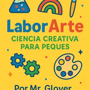 Imagen de portada para Ebook  🧪🎨 LaborArte: Ciencia Creativa para Peques