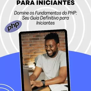 Imagem de capa para o Ebook Guia Completo de Programação em PHP para Iniciantes