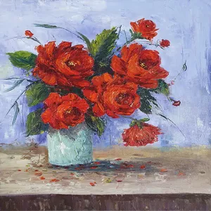 Imagem de capa para o Curso online Rosas Espatuladas sobre Tela