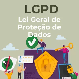Imagem de capa para o Ebook Aieska Descomplicando LGPD - E-BOOK