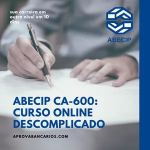 Imagem do curso ABECIP CA-600: Curso Online Descomplicado