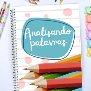 Imagem de capa para o Ebook Apostila com 128 Atividades de Consciência Silábica