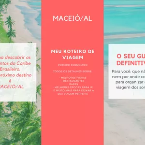 Imagem de capa para o Ebook Roteiro Completo e Definitivo de Maceió