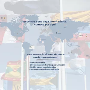 Encontre a sua vaga internacional, comece por aqui!