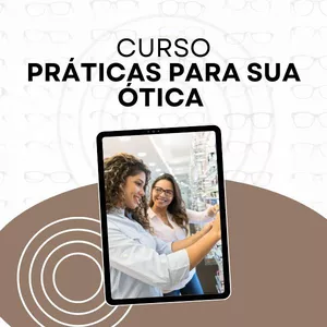 Imagem de capa para o Ebook E-book Práticas para sua Ótica