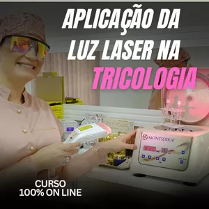 Imagem de capa para o Curso online Aplicação da Luz na Tricologia