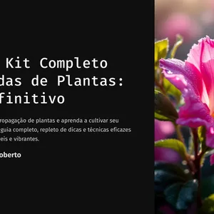 Imagem de capa para o Curso online Crie um Kit Completo para Mudas de Plantas: Guia Definitivo