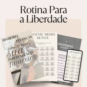 Imagem de capa para o Ebook Rotina Para a Liberdade
