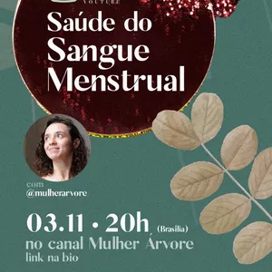 Imagem de capa para o Curso online Saúde do Sangue Menstrual