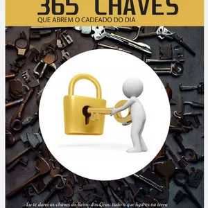 Imagem de capa para o Ebook 365 CHAVES 🗝️QUE ABREM O CADEADO DO DIA 🔓