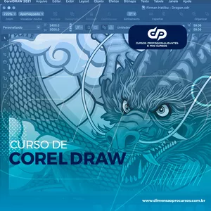 Imagem de capa para o Curso online Curso Completo de Corel Draw