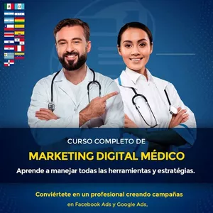 Imagen de portada para Curso online MARKETING DIGITAL MÉDICO