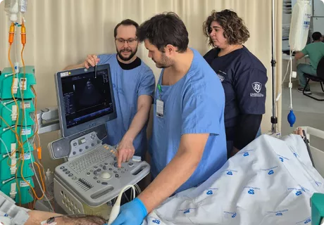 Curso de Ultrassonografia em Pacientes Críticos