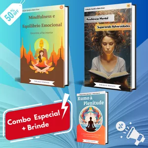Imagem de capa para o Ebook Combo Especial: 2 eBooks + 1 de Brinde com Desconto Imperdível!