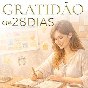 Imagem de capa para o Curso online Gratidão em 28 dias: A jornada para sua melhor versão!