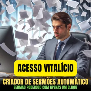 Imagem de capa para o Curso online Criador de Sermões Automatico - Com Acesso Vitalício 