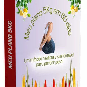 Imagem de capa para o Ebook MEU PLANO, 5KG EM 60 DIAS