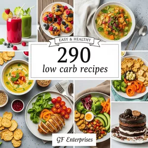 Cover image for Ebook 290 Low Carb Recipes