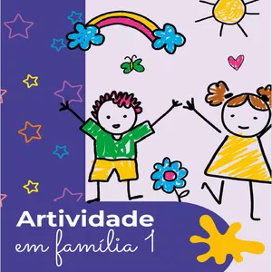 Imagem de capa para o Ebook Artividade em Família 