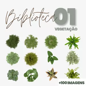 Imagem de capa para o Ebook Pack de vegetação png 